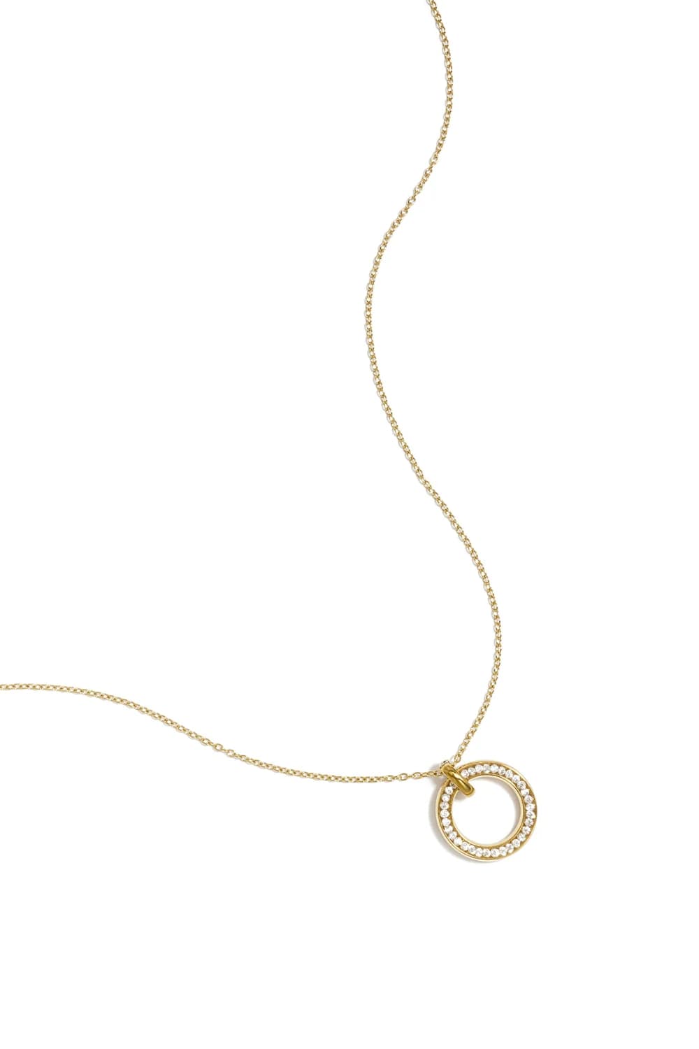 Ketting met cirkelvormige hanger