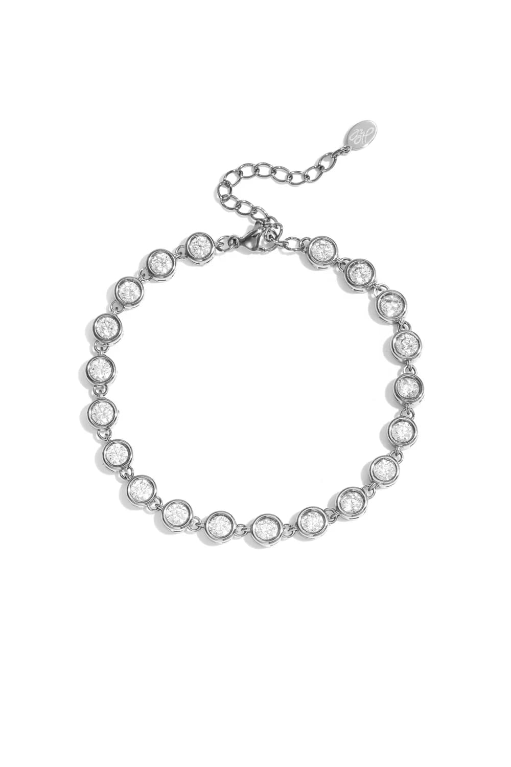 Zirkonia cirkelvormig armband